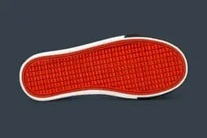 Red Sole Of Rubber Shoe