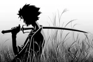 Samurai Champloo Black And White Mugen Picture