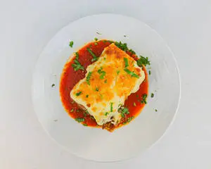 Delicious Serving of Traditional Moussaka