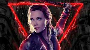 Batons Of Scarlett Johansson As Black Widow