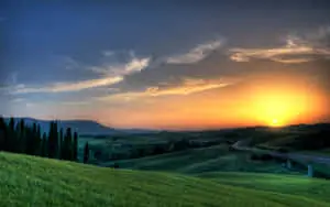 Serene Afternoon In Tuscany