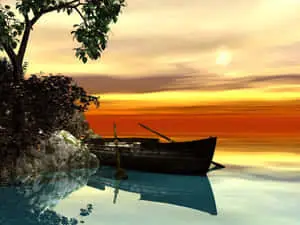 Serene Sunset Sky Hd