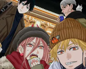 Sharp Teeth Chainsaw Man PFP