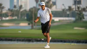 Shigeki Maruyama Celebrating a Victory