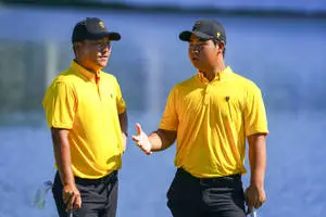Si Woo Kim And Hideki Matsuyama