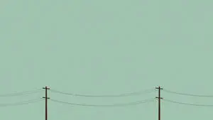 Simple Desktop Electricity Cables
