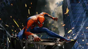 Spider Man Ps4 Gliding 