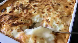 Delicious Tray of Moussaka- For Meanings of Comfort Food. 