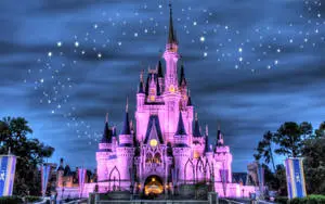 Starry Sky At Walt Disney World Desktop