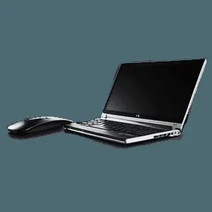 Stylish Laptop Representation PNG 4