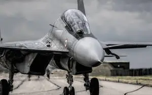 Sukhoi Su-30MKI Military Aircraft in Flight