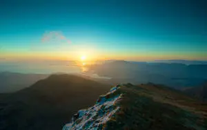 Sunset Scenery Desktop 4K