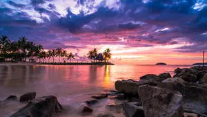 Sunset View Beach Desktop