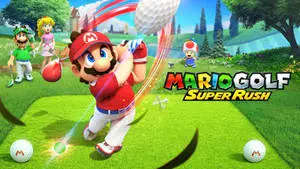 Super Rush Mario Golfing Desktop