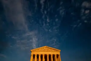 Supreme Court Building Golden Hour Photography