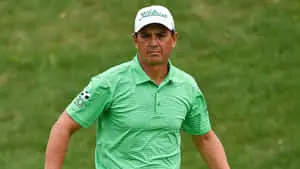 Tom Pernice Jr. On Golf Course