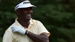 Vijay Singh In Yellow Shirt