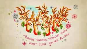 Enter into the Christmas spirit with this Vintage Christmas Desktop