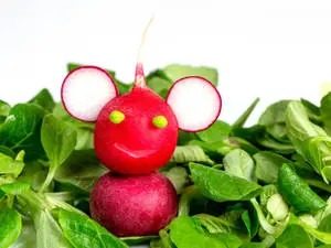 Wacky Globe Radish Mouse