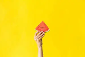 Watermelon Slice Yellow HD