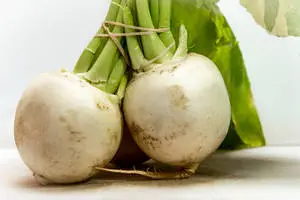 White Root Crop Turnips
