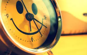 Yellow HD Alarm Clock