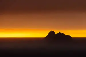 Yellow HD Sunset Horizon
