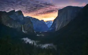 Yosemite National Park Sunset