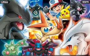Zekrom Pokémon Collage